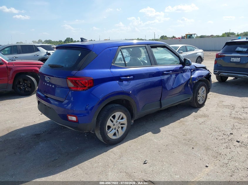 Vin: kmhrb8a32nu208109, lot: 46176202, hyundai venue se 20224