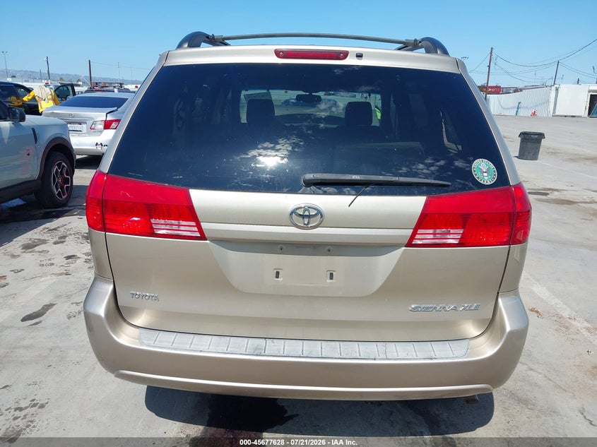 2004 Toyota Sienna Xle VIN: 5TDZA22C74S130206 Lot: 45677628