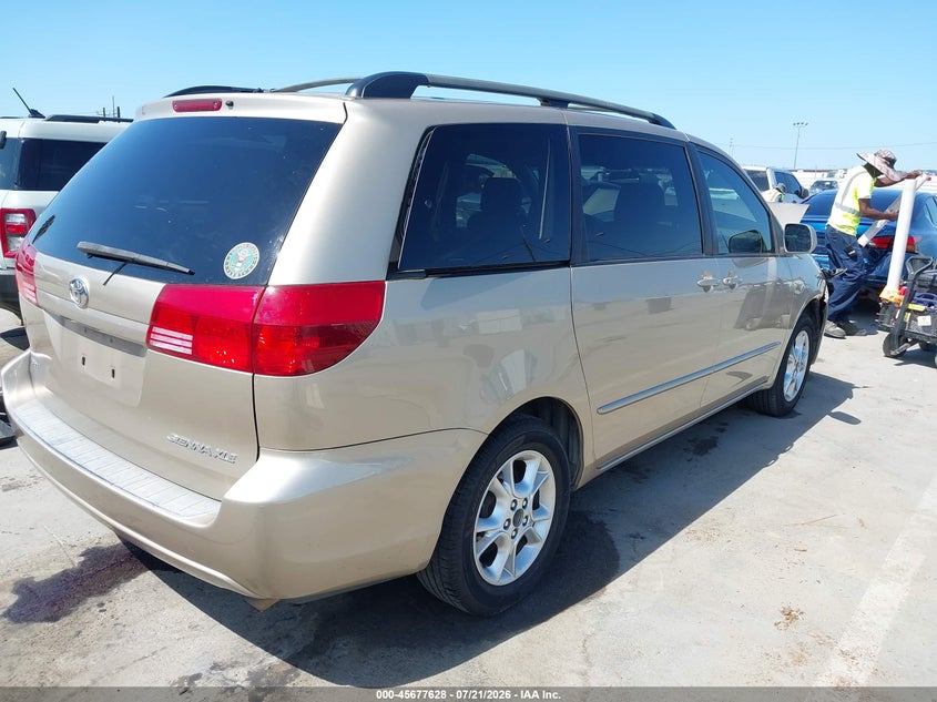2004 Toyota Sienna Xle VIN: 5TDZA22C74S130206 Lot: 45677628