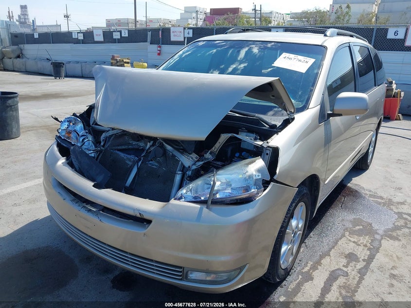 2004 Toyota Sienna Xle VIN: 5TDZA22C74S130206 Lot: 45677628