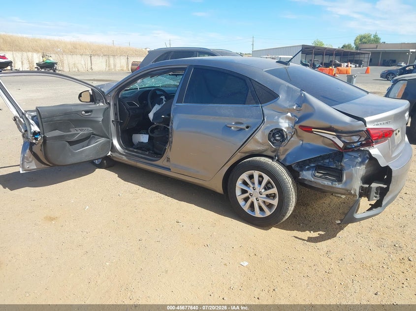 2021 Hyundai Accent Sel VIN: 3KPC24A60ME146820 Lot: 45677640