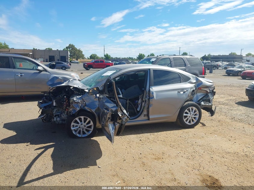 2021 Hyundai Accent Sel VIN: 3KPC24A60ME146820 Lot: 45677640