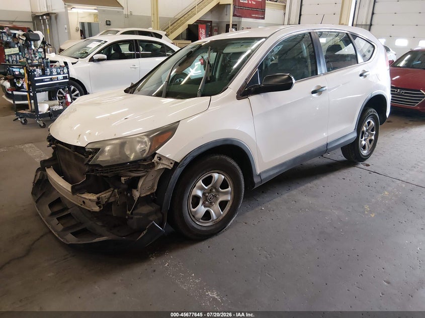 2014 Honda CR-V, Удар спереду, IAAI, VIN 5J6RM4H38EL114684 — фото 2