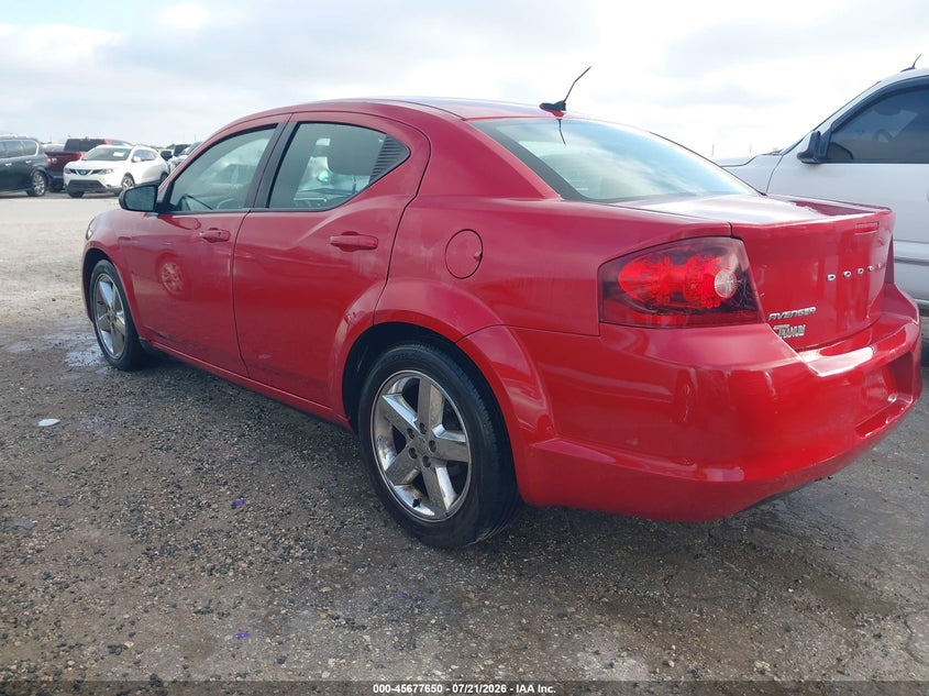 Vin: 1c3cdzab8dn534012, lot: 46176250, dodge avenger se 20133