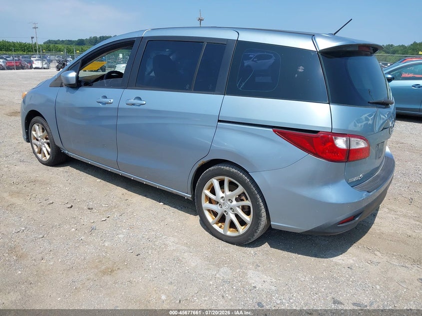 2012 Mazda Mazda5 Grand Touring VIN: JM1CW2DL8C0142824 Lot: 45677661