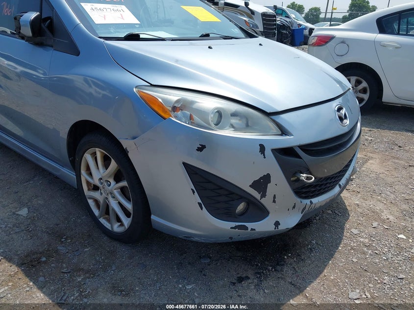 2012 Mazda Mazda5 Grand Touring VIN: JM1CW2DL8C0142824 Lot: 45677661