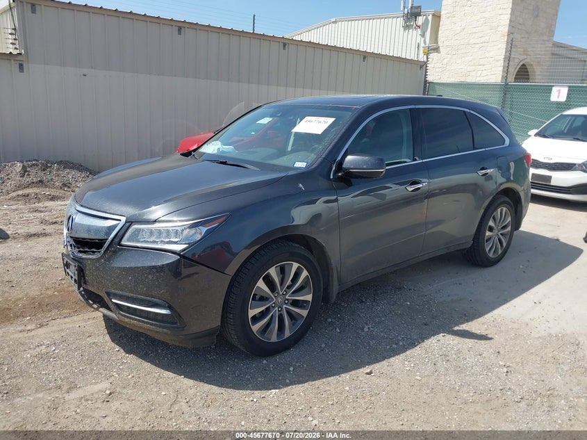 2016 Acura Mdx Technology Entertainment Packages/Technology, Entertainment Acurawatch Plus Packages VIN: 5FRYD4H63GB040218 Lot: 45677670