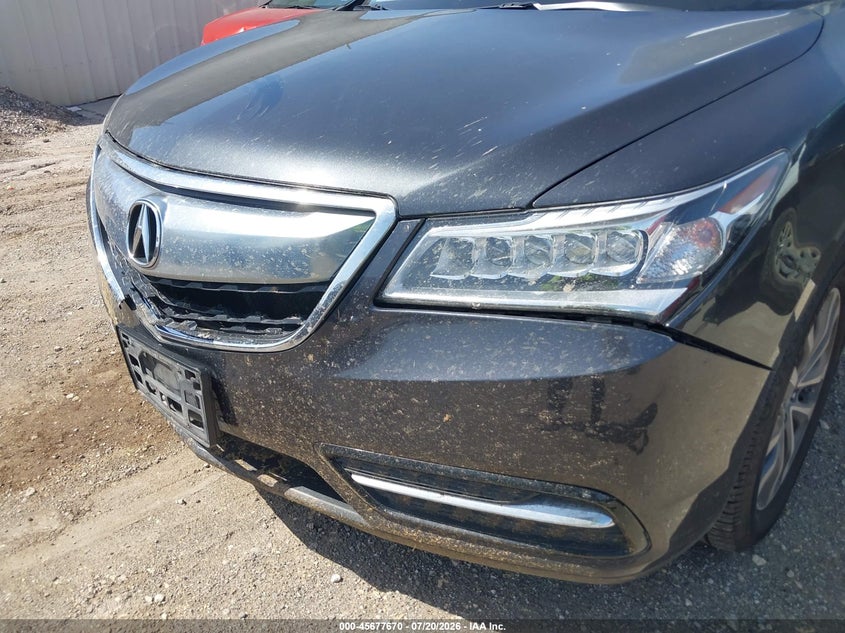 2016 Acura Mdx Technology Entertainment Packages/Technology, Entertainment Acurawatch Plus Packages VIN: 5FRYD4H63GB040218 Lot: 45677670