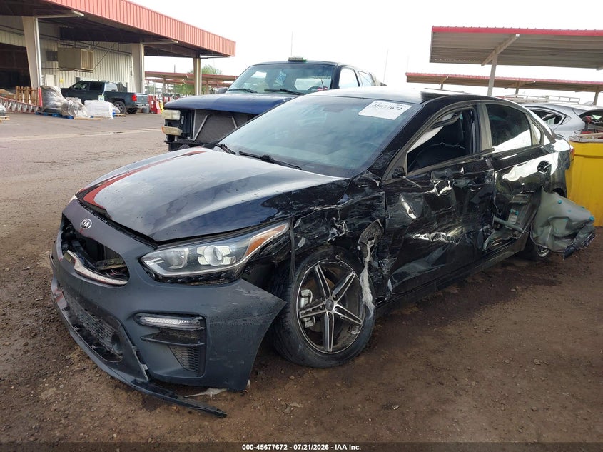2021 Kia Forte Gt-Line VIN: 3KPF34ADXME316187 Lot: 45677672