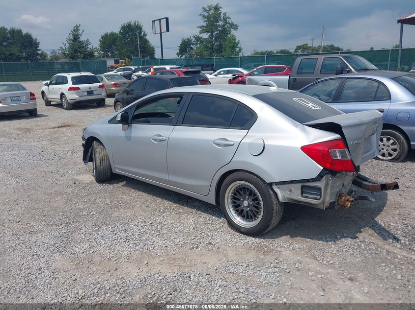 Vin: 19xfb2f94ce023041, lot: 46176278, honda civic ex-l 20123