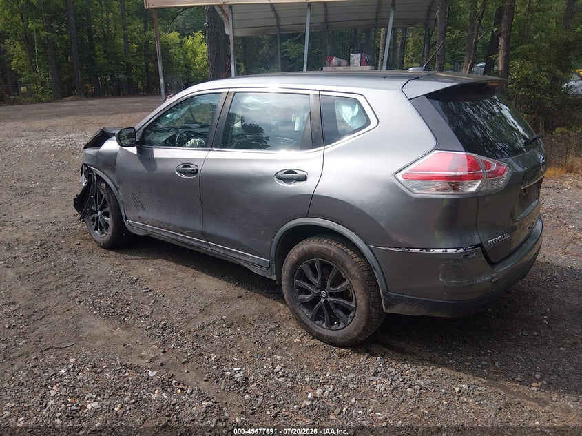 2016 Nissan Rogue S/Sl/Sv VIN: KNMAT2MT2GP701703 Lot: 45677691