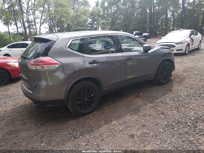 2016 Nissan Rogue S/Sl/Sv VIN: KNMAT2MT2GP701703 Lot: 45677691