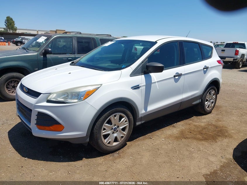 Vin: 1fmcu0f70fuc66475, lot: 46176311, ford escape s 20152