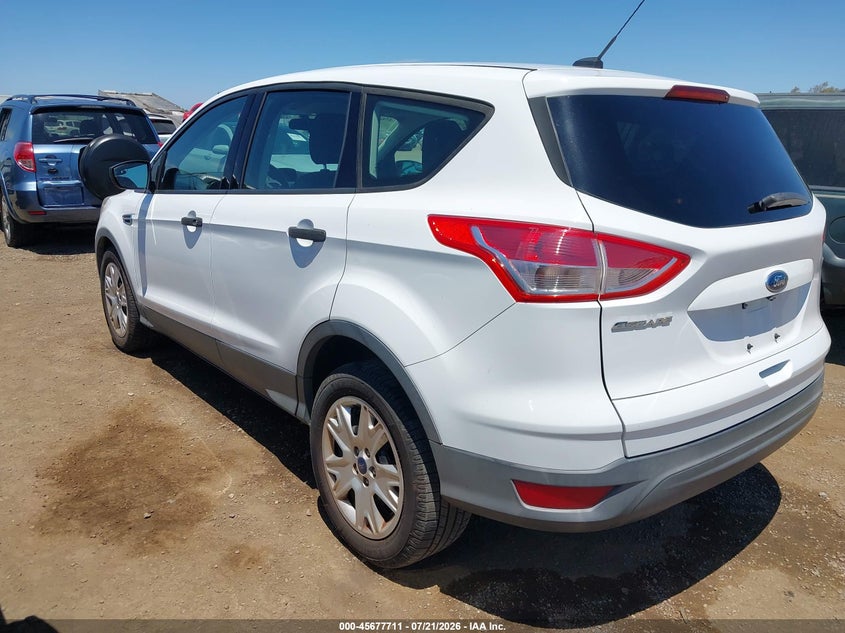 Vin: 1fmcu0f70fuc66475, lot: 46176311, ford escape s 20153