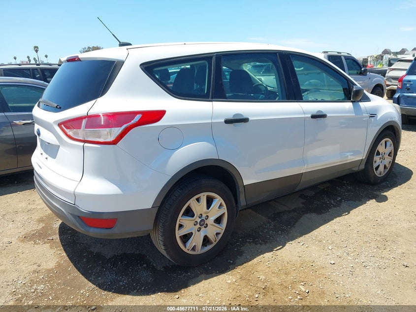 Vin: 1fmcu0f70fuc66475, lot: 46176311, ford escape s 20154