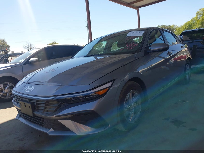 Vin: kmhll4dg6su947344, lot: 46176324, hyundai elantra se 20252