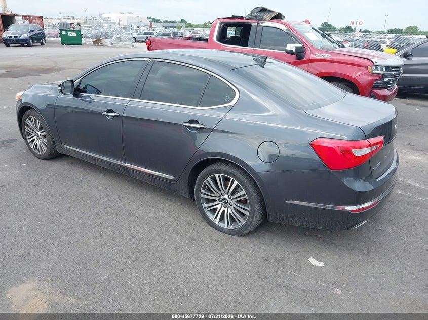 Vin: knaln4d74g5211127, lot: 46176329, kia cadenza premium 20163