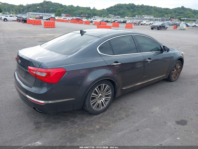 Vin: knaln4d74g5211127, lot: 46176329, kia cadenza premium 20164