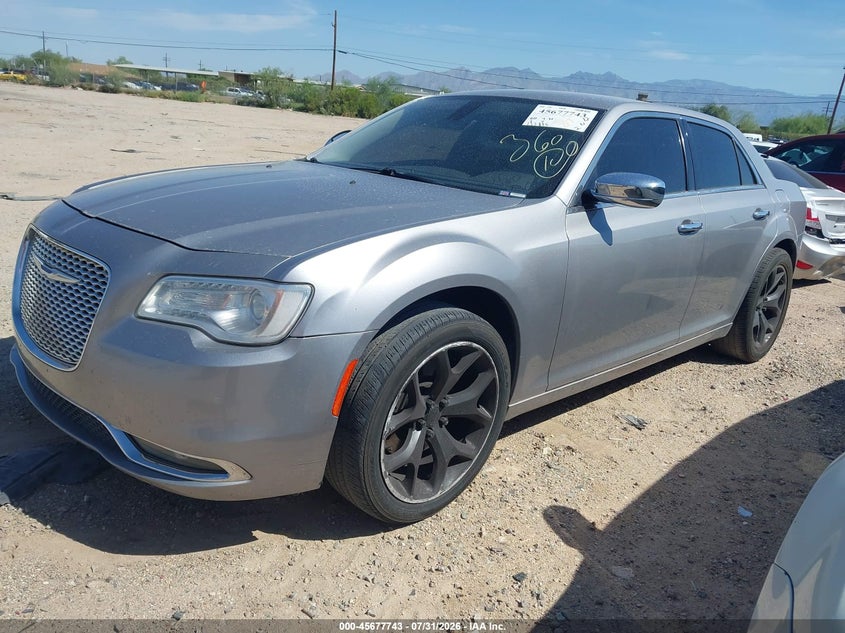 Vin: 2c3ccakgxjh226696, lot: 46176343, chrysler 300 limited awd 20182
