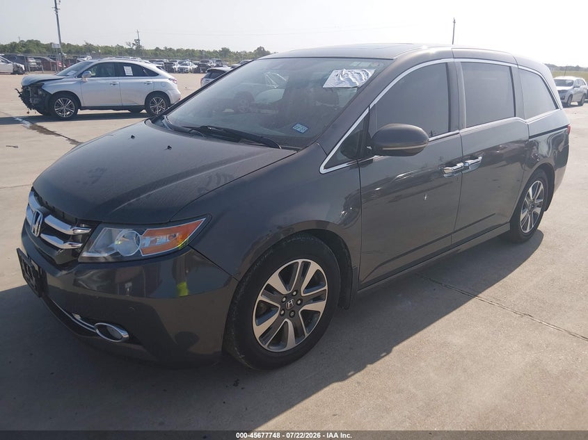 Vin: 5fnrl5h9xhb005394, lot: 46176348, honda odyssey touring/touring elite 20172