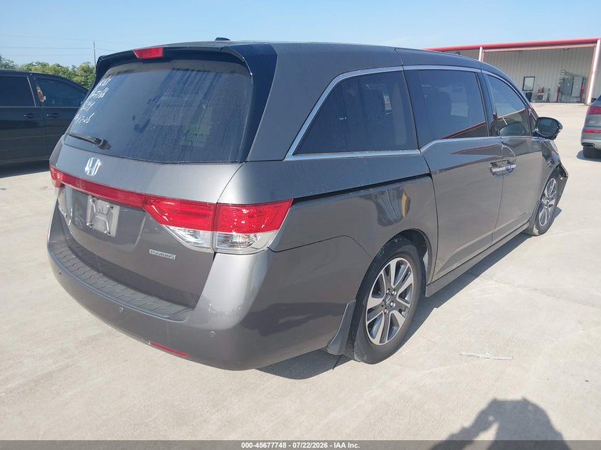 Vin: 5fnrl5h9xhb005394, lot: 46176348, honda odyssey touring/touring elite 20174
