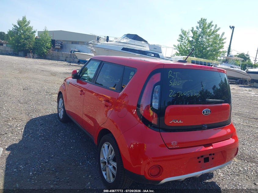 2018 Kia Soul + VIN: KNDJP3A51J7525511 Lot: 45677772