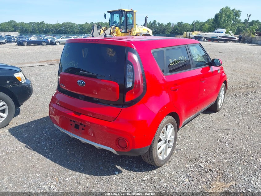 2018 Kia Soul + VIN: KNDJP3A51J7525511 Lot: 45677772