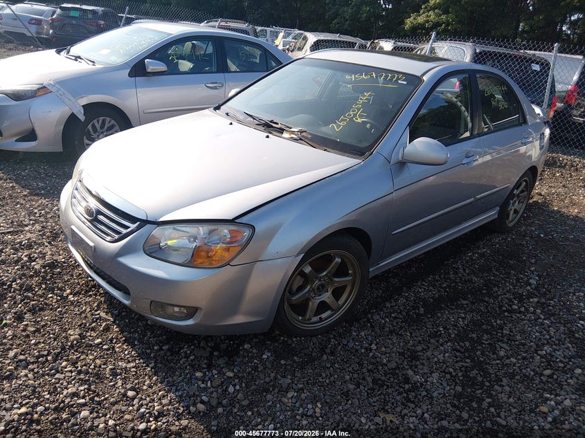 2007 Kia Spectra Sx VIN: KNAFE122275005713 Lot: 45677773