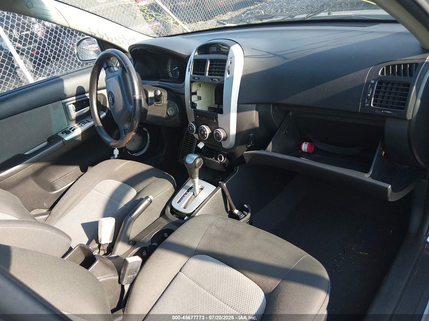 2007 Kia Spectra Sx VIN: KNAFE122275005713 Lot: 45677773