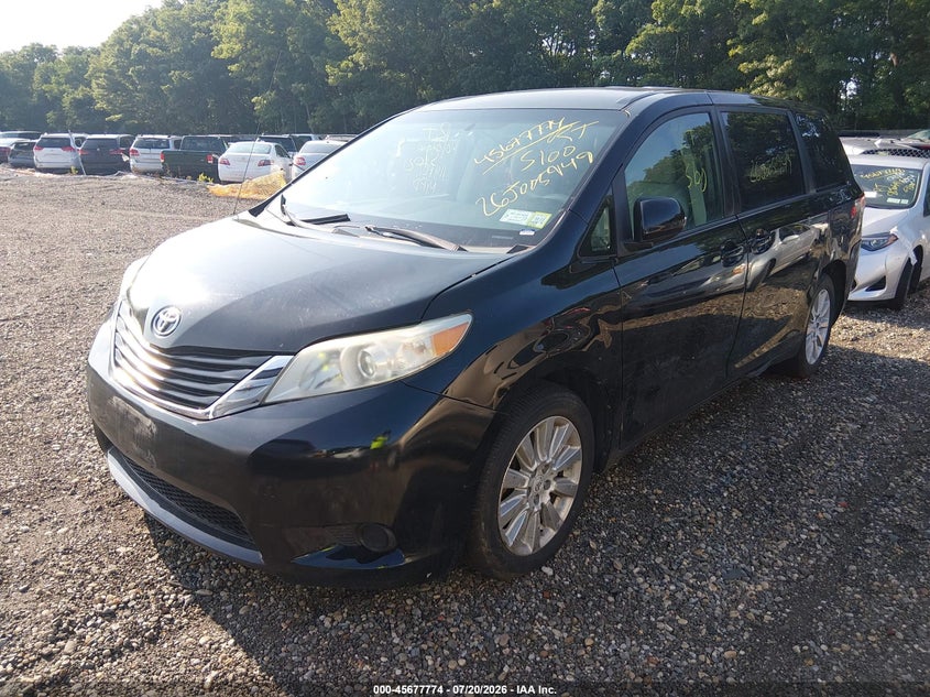 2011 Toyota Sienna Le VIN: 5TDJK3DC1BS021802 Lot: 45677774