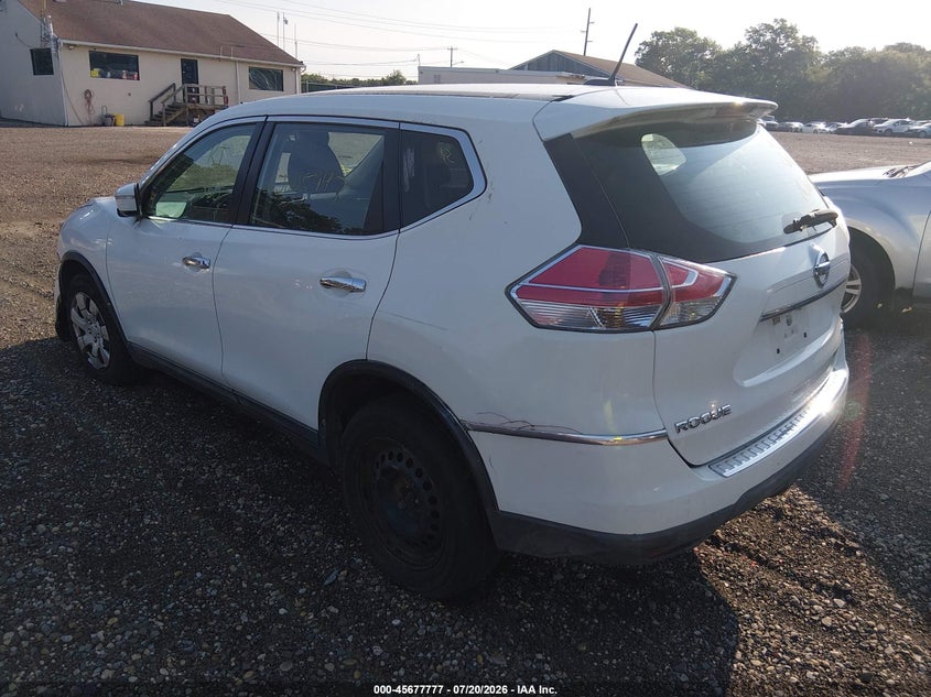 2015 Nissan Rogue S VIN: 5N1AT2MVXFC835295 Lot: 45677777