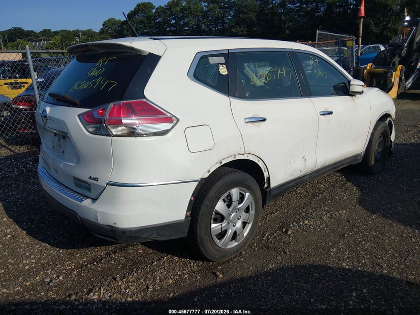 2015 Nissan Rogue S VIN: 5N1AT2MVXFC835295 Lot: 45677777