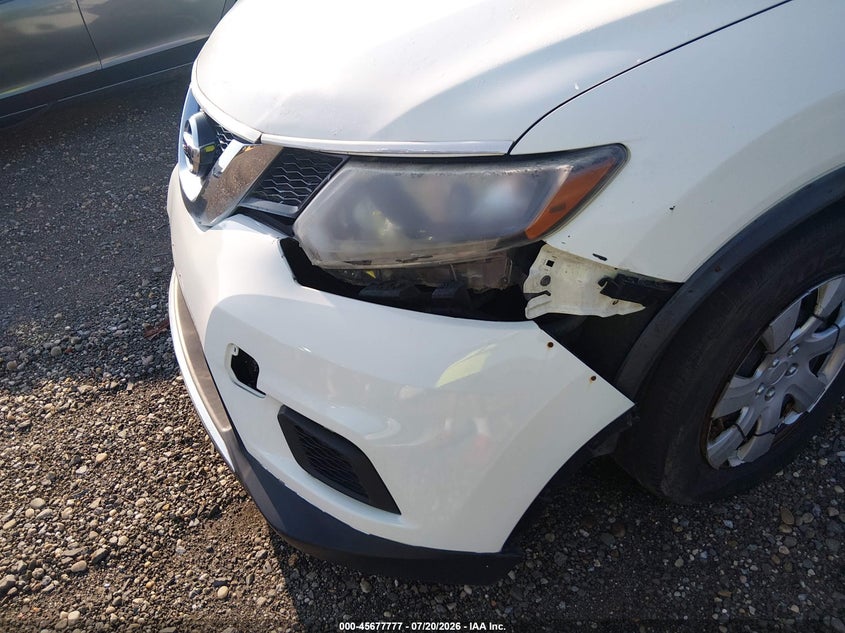 2015 Nissan Rogue S VIN: 5N1AT2MVXFC835295 Lot: 45677777