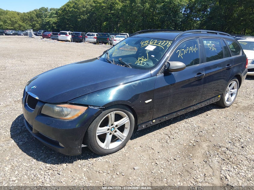 2008 BMW 328Xi VIN: WBAVT73568FZ37969 Lot: 45677778