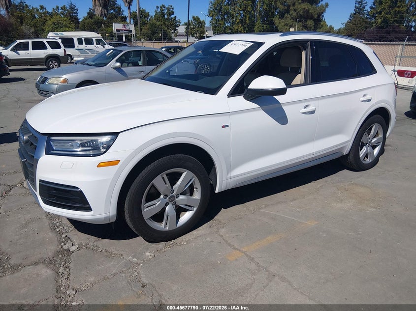 Vin: wa1anafy1j2006446, lot: 46176390, audi q5 2.0t premium/2.0t tech premium 20182