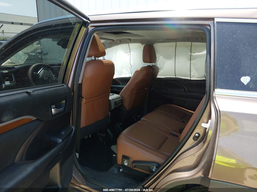 2019 Toyota Highlander Limited VIN: 5TDYZRFH8KS294595 Lot: 45677791