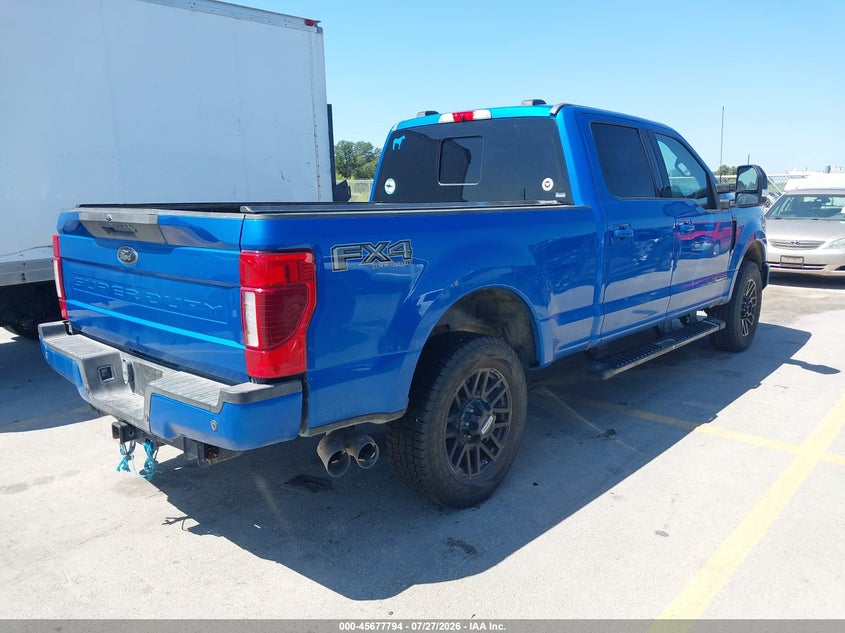 Vin: 1ft7w2bt5med88335, lot: 46176394, ford f-250 lariat 20214