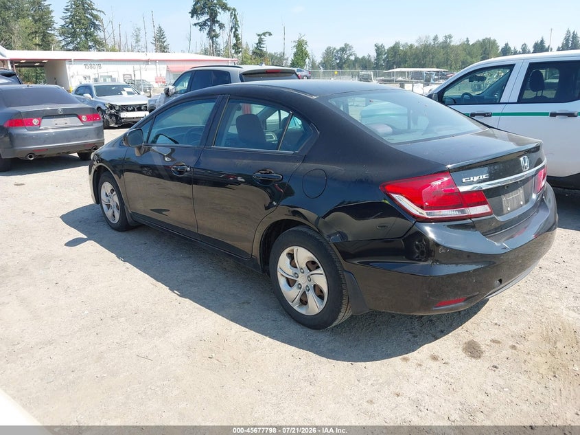 2014 HONDA CIVIC auction photo 3