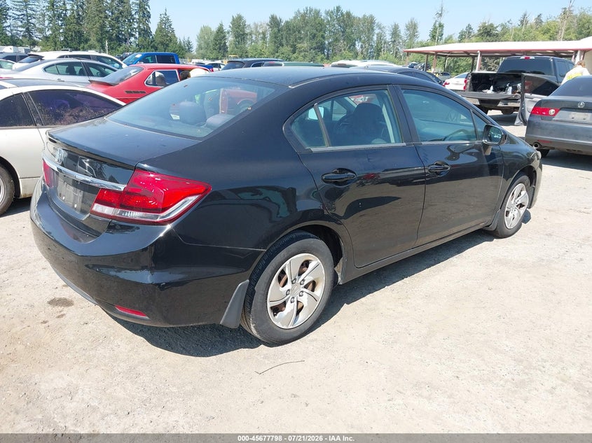 2014 HONDA CIVIC auction photo 4