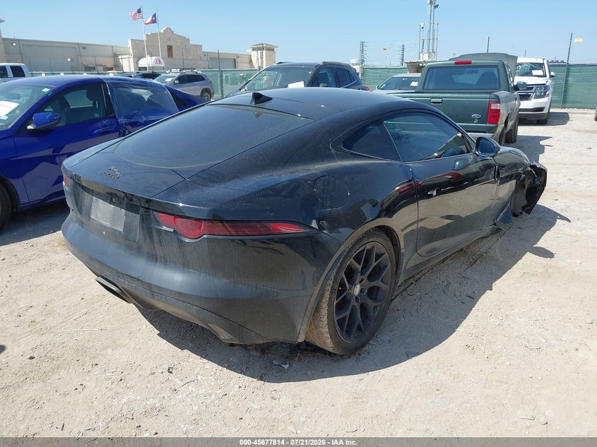 Vin: sajdd1gx6jck53811, lot: 46176414, jaguar f-type 296hp 20184