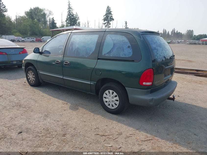 1999 PLYMOUTH VOYAGER auction photo 3