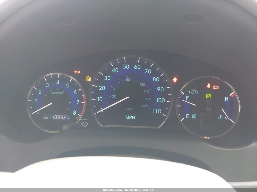 2010 TOYOTA SIENNA auction photo 7