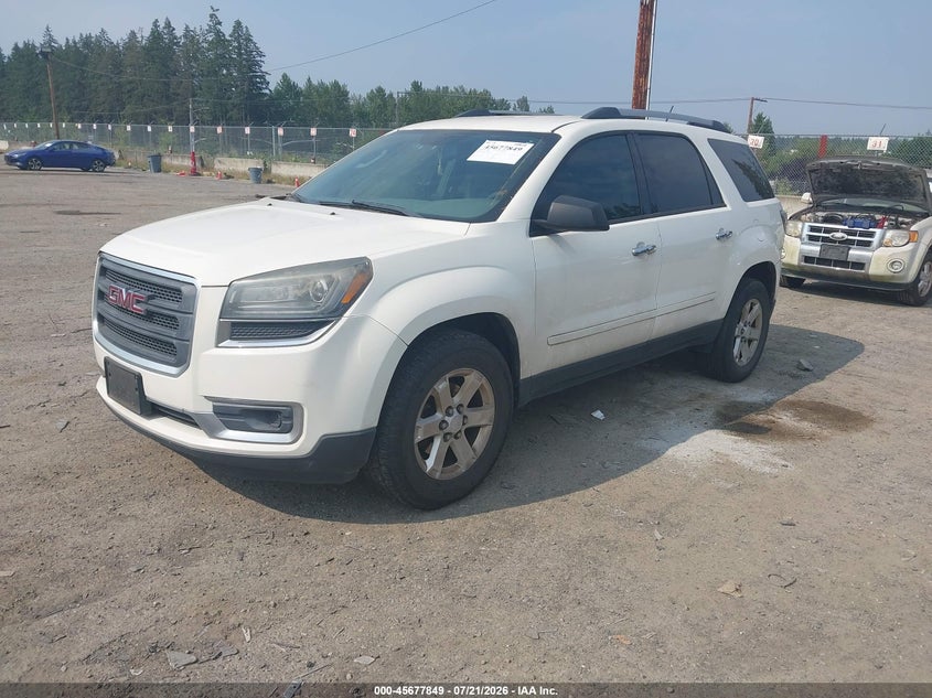 Vin: 1gkkrpkd5fj199612, lot: 46176449, gmc acadia sle-2 20152