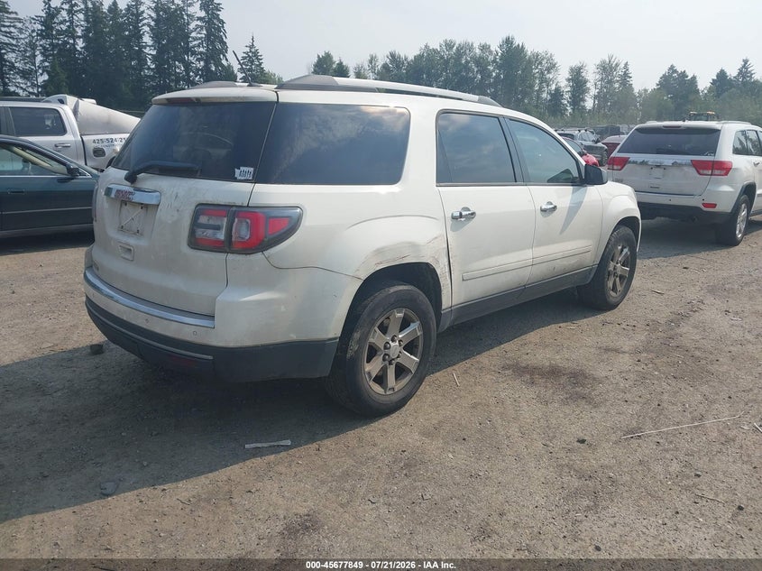 Vin: 1gkkrpkd5fj199612, lot: 46176449, gmc acadia sle-2 20154