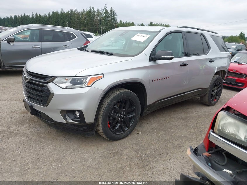 Vin: 1gnevkkw2mj230666, lot: 46176469, chevrolet traverse awd premier 20212