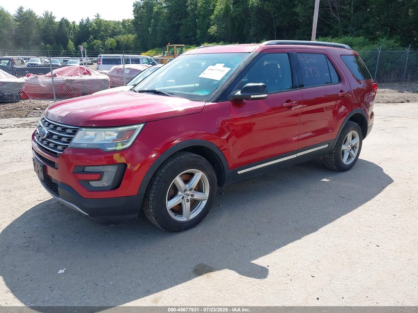 Vin: 1fm5k8dh3ggc63353, lot: 46176540, ford explorer xlt 20162