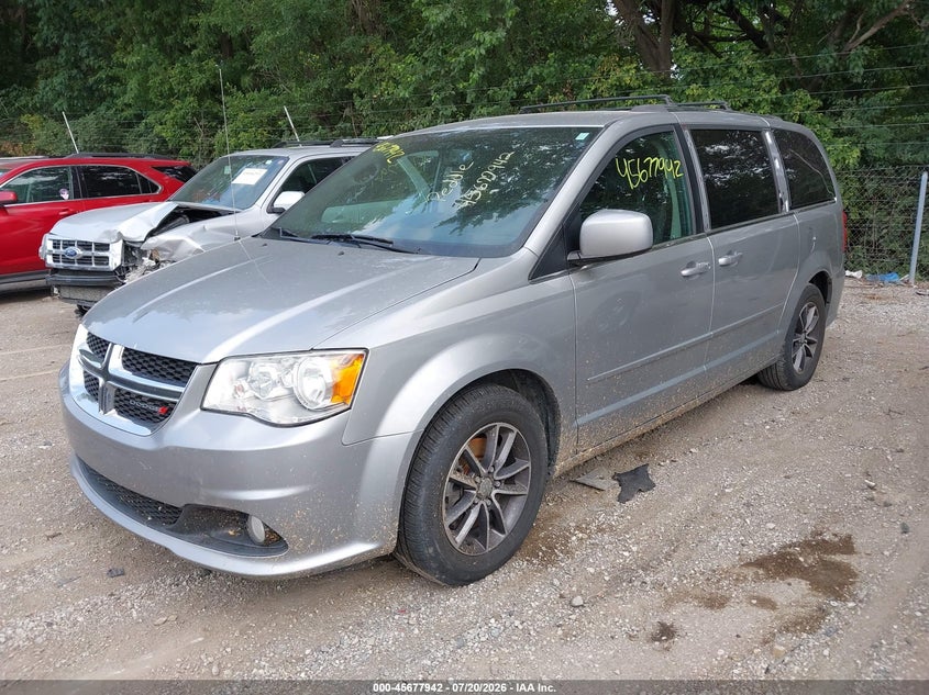 Vin: 2c4rdgcgxhr589508, lot: 46176551, dodge grand caravan sxt 20172