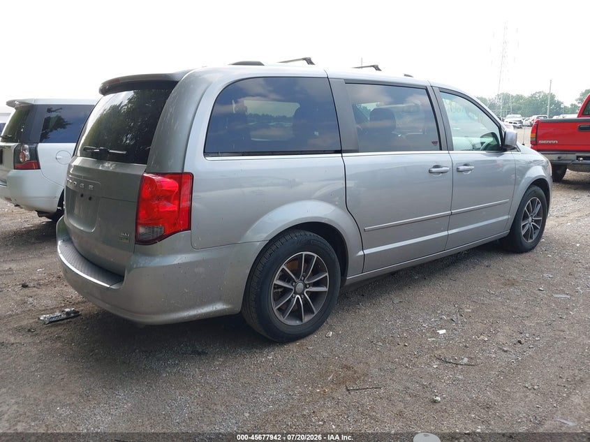 Vin: 2c4rdgcgxhr589508, lot: 46176551, dodge grand caravan sxt 20174