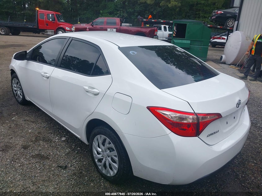 2019 Toyota Corolla Le VIN: 2T1BURHE5KC151619 Lot: 45677946