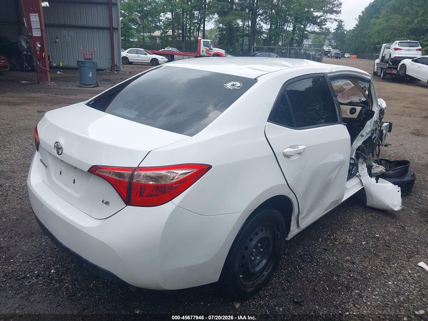 2019 Toyota Corolla Le VIN: 2T1BURHE5KC151619 Lot: 45677946